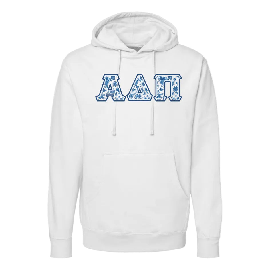 Alpha Delta Pi Blue Willow Hoodie