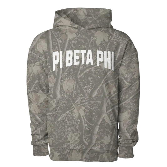 Pi Beta Phi Camo Heavyweight Hoodie