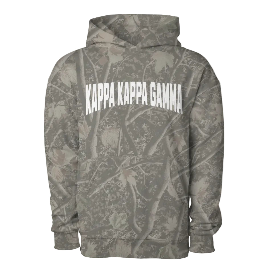 Kappa Kappa Gamma Camo Heavyweight Hoodie