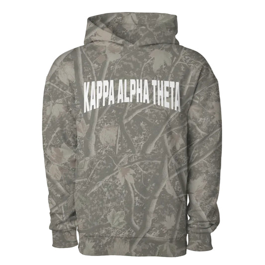 Kappa Alpha Theta Camo Heavyweight Hoodie