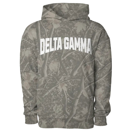 Delta Gamma Camo Heavyweight Hoodie