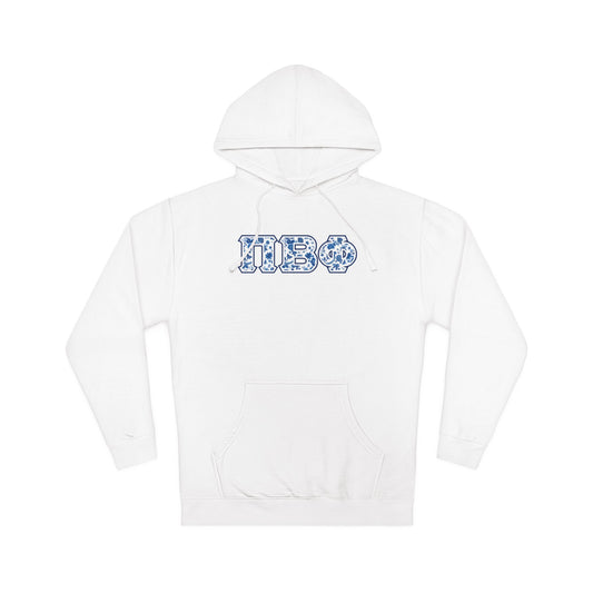 Pi Beta Phi Blue Willow Hoodie - Ivy Society