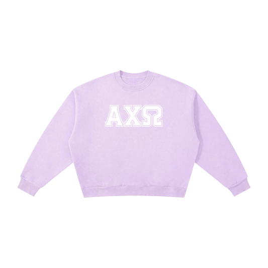 Alpha Chi Omega Letters Sweatshirt