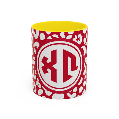 Chi Omega Leopard Coffee Mug - Ivy Society