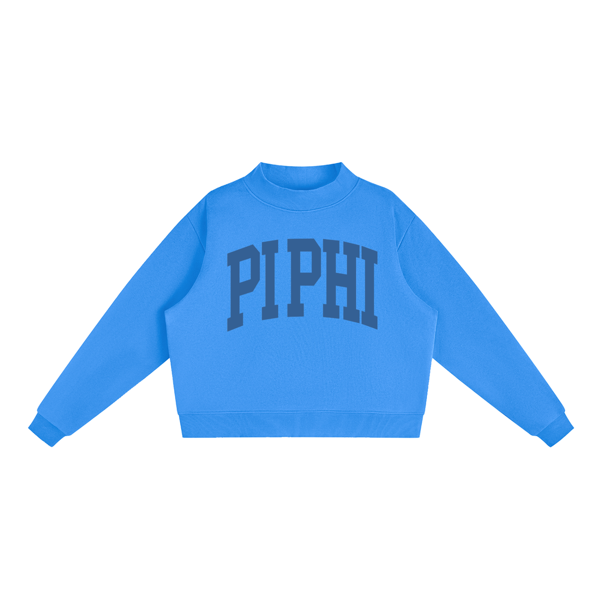Pi Beta Phi Big Mock Neck Sweatshirt