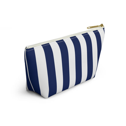 Delta Gamma Personalized Stripe Makeup Bag - Ivy Society