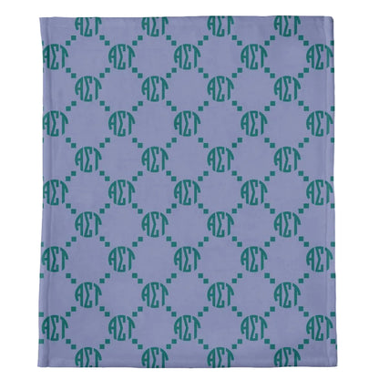 Alpha Sigma Tau Print Blanket - Ivy Society