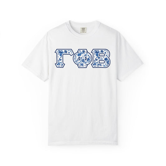 Gamma Phi Beta Blue Willow T Shirt - Ivy Society