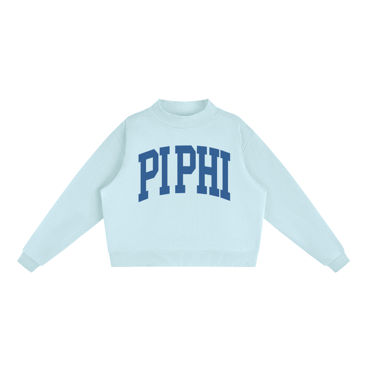 Pi Beta Phi Big Mock Neck Sweatshirt