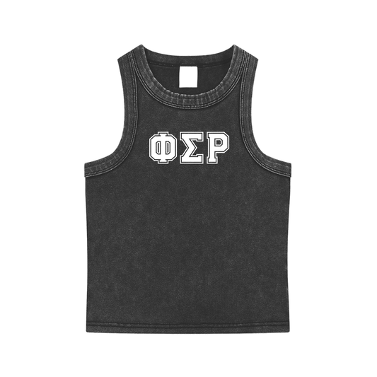Phi Sigma Rho Letters Tank Top - Ivy Society