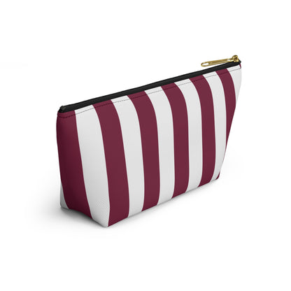 Alpha Phi Personalized Stripe Makeup Bag - Ivy Society