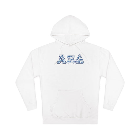 Alpha Xi Delta Blue Willow Hoodie - Ivy Society