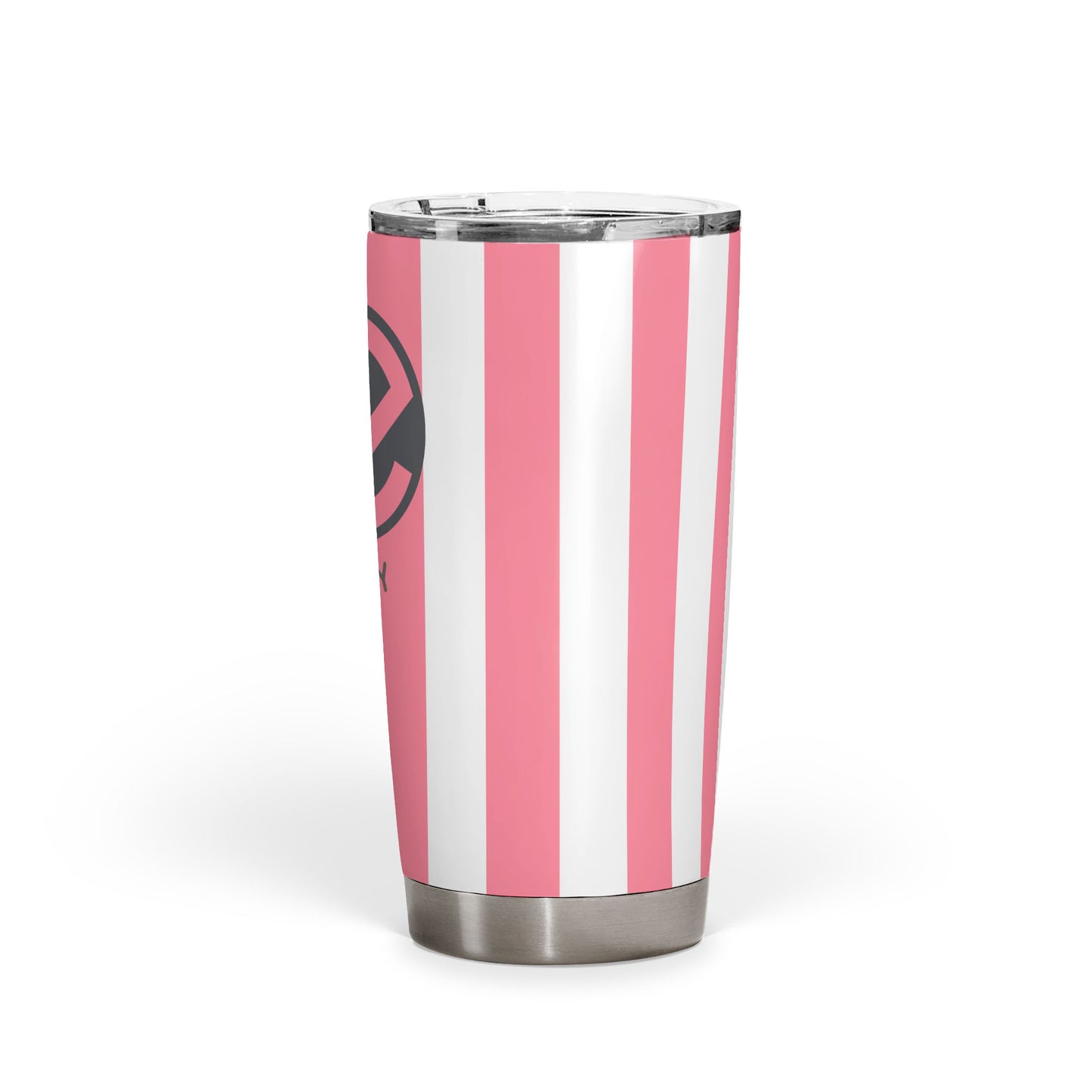 Delta Zeta Personalized Stripe Tumbler - Ivy Society