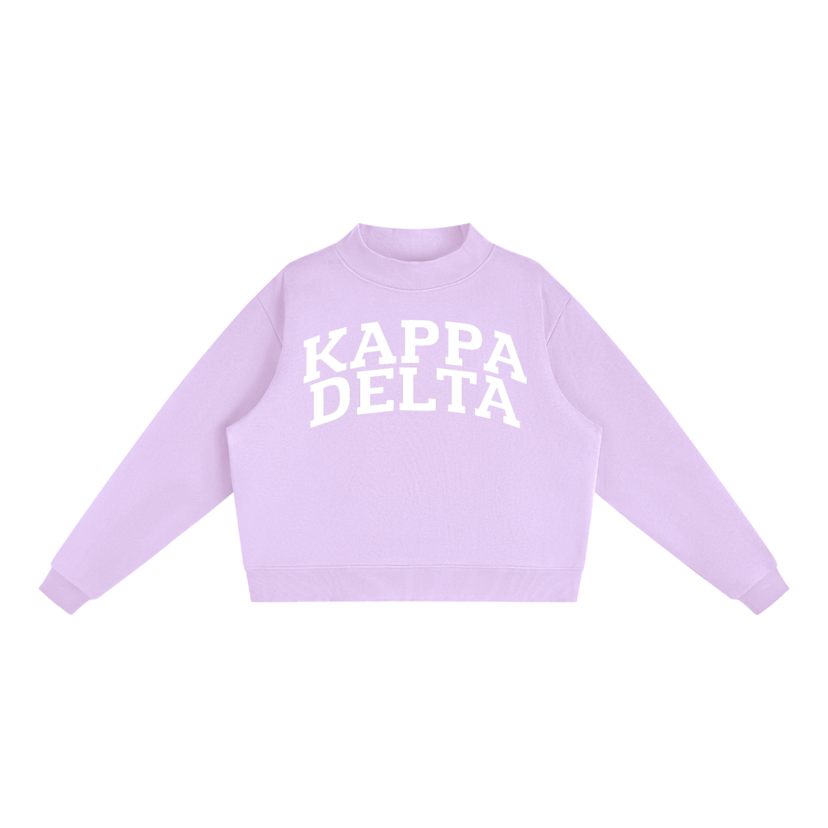 Kappa Delta Mock Neck Sweatshirt