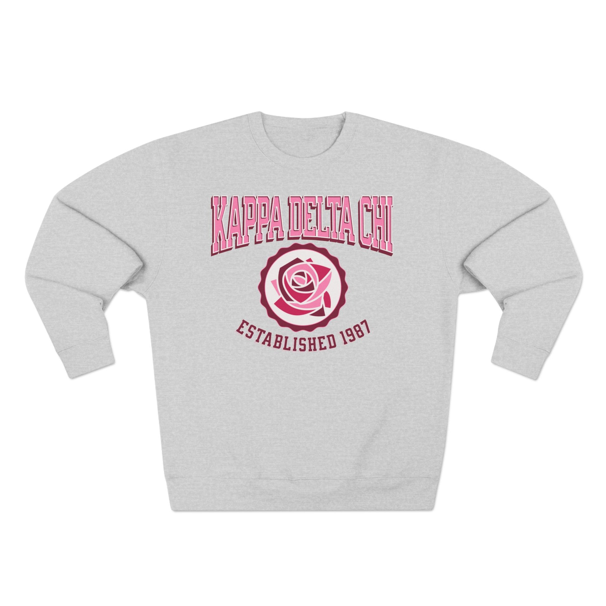 Kappa Delta Chi Rose Sweatshirt - Ivy Society
