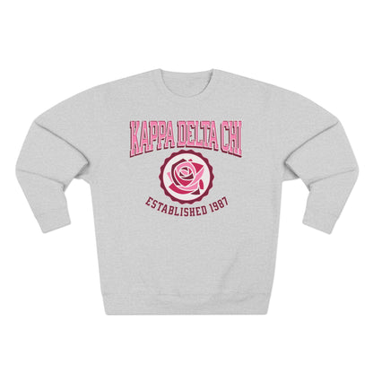 Kappa Delta Chi Rose Sweatshirt - Ivy Society