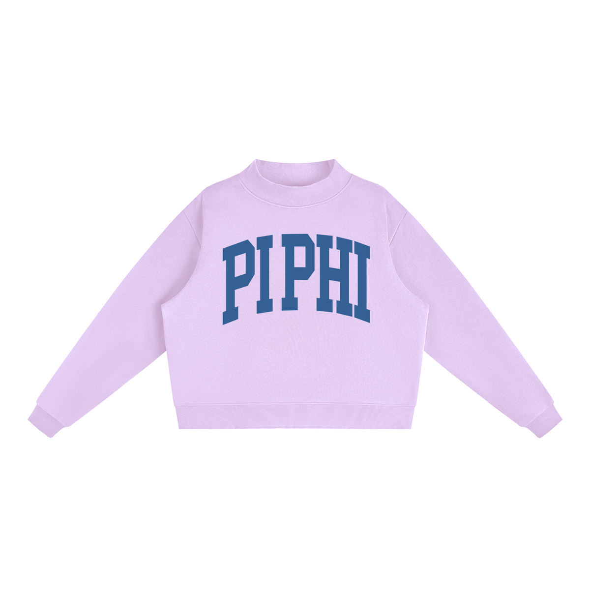 Pi Beta Phi Big Mock Neck Sweatshirt