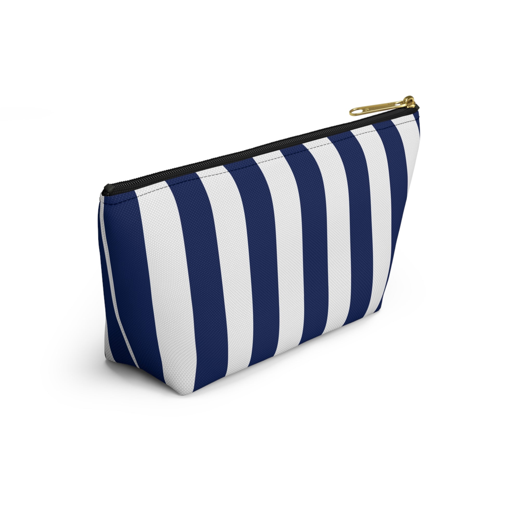 Delta Gamma Personalized Stripe Makeup Bag - Ivy Society