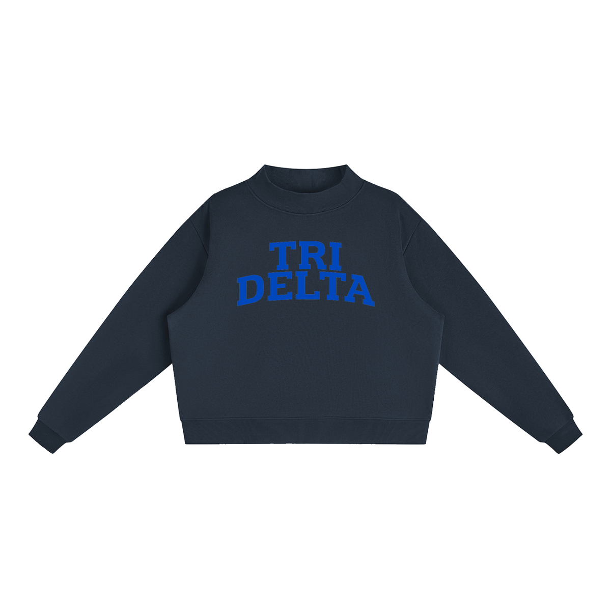 Tri Delta Mock Neck