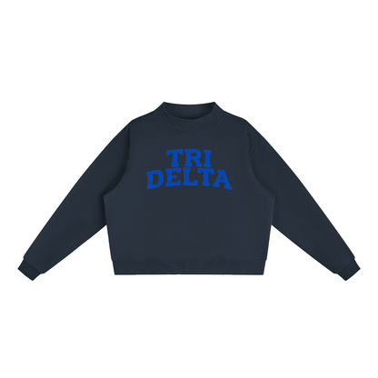 Tri Delta Mock Neck