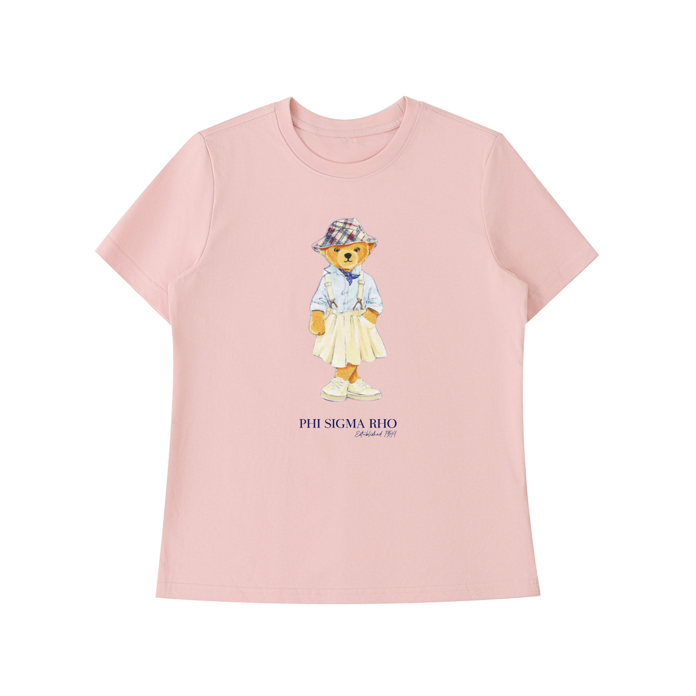 Phi Sigma Rho Bear T Shirt
