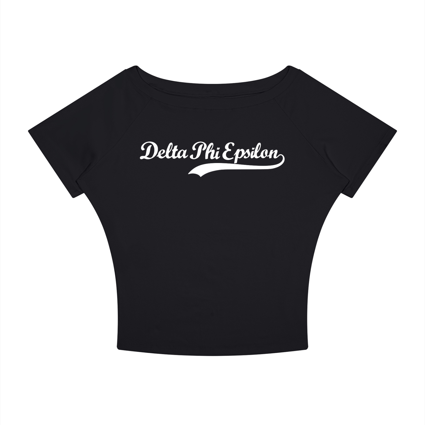 Delta Phi Epsilon Off the Shoulder Tee
