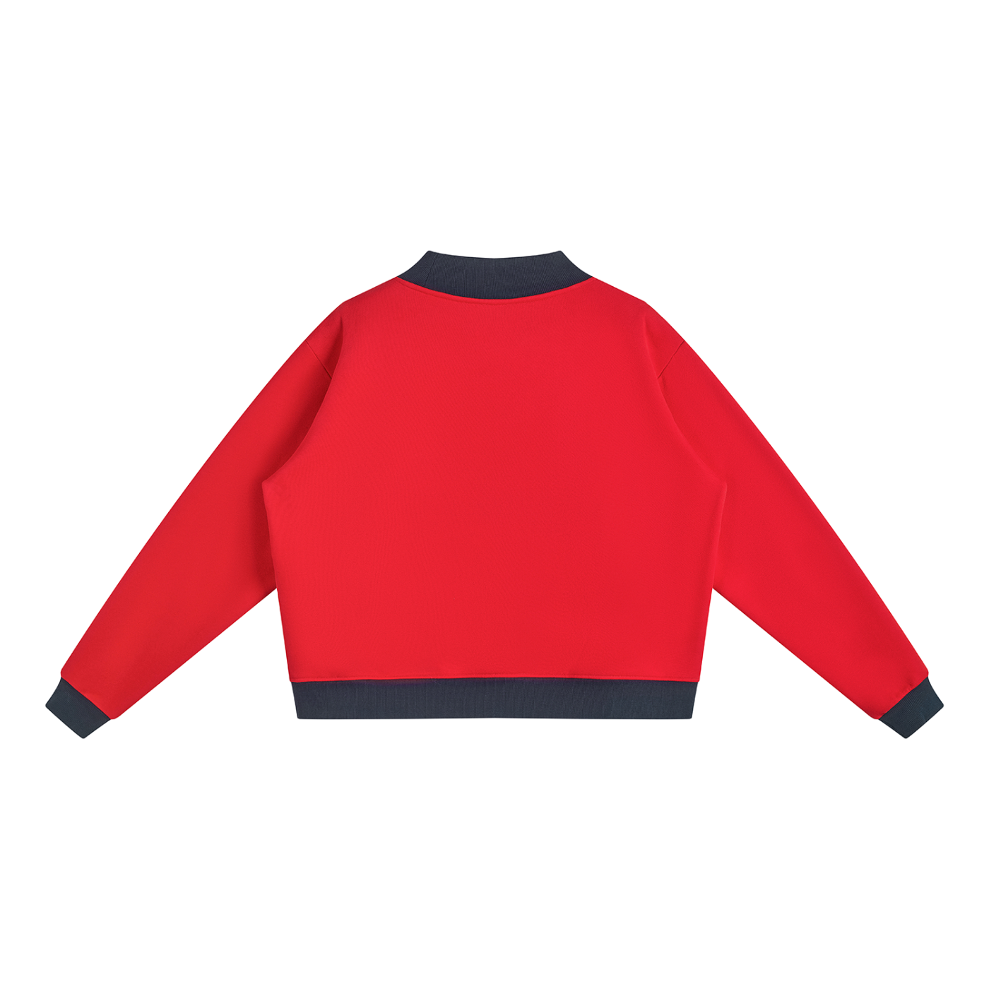 Gamma Phi Beta Two Tone Mock Neck Sweatshirt