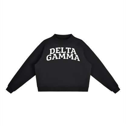 Delta Gamma Mock Neck Sweatshirt - Ivy Society