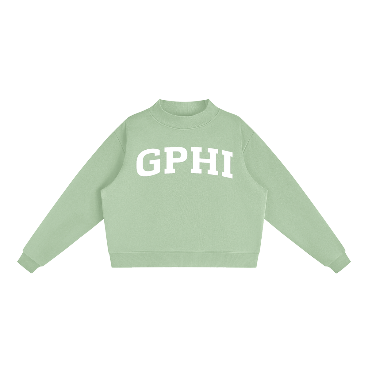 Gamma Phi Beta Mock Neck Sweatshirt