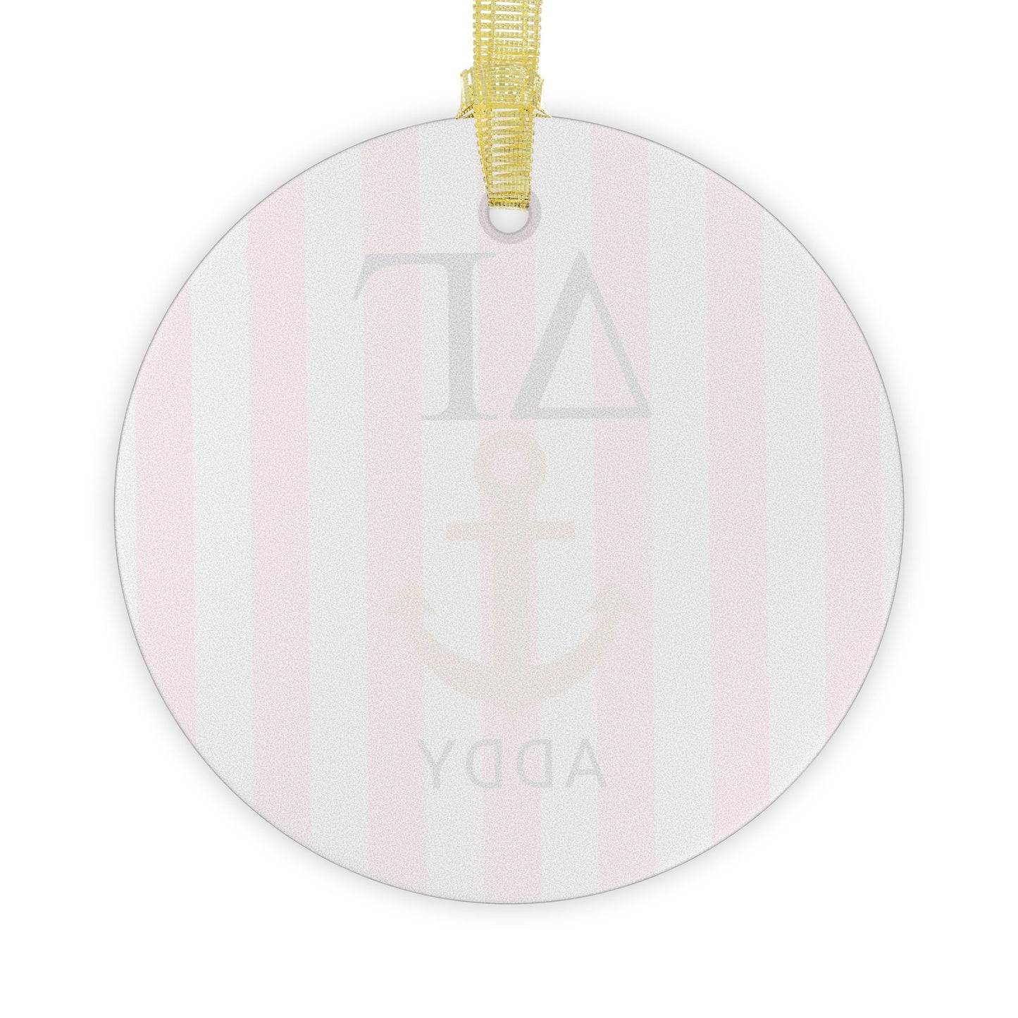 Delta Gamma Personalized Anchor Ornament - Ivy Society