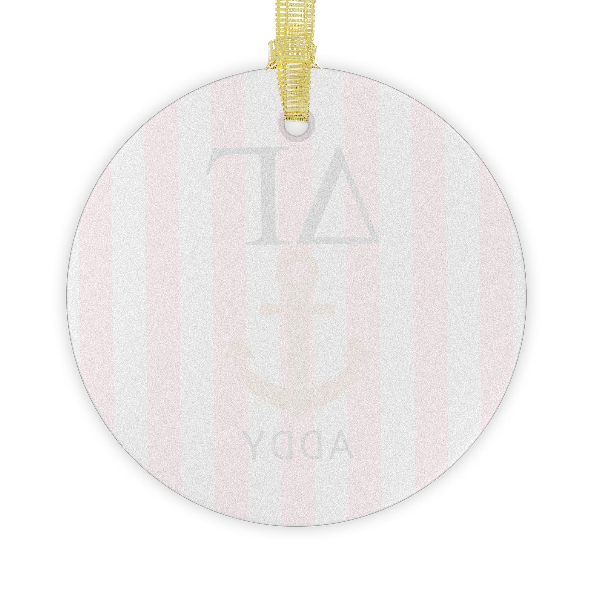 Delta Gamma Personalized Anchor Ornament - Ivy Society