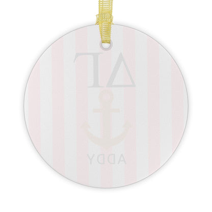 Delta Gamma Personalized Anchor Ornament - Ivy Society