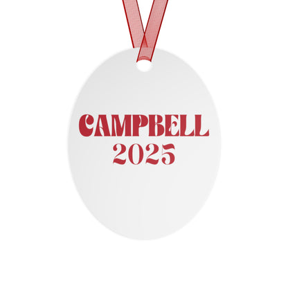 Alpha Omicron Pi Personalized Metal Ornament - Ivy Society