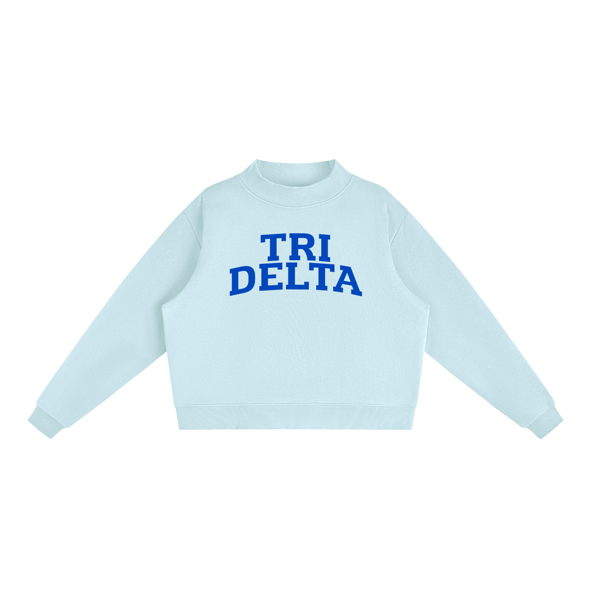 Tri Delta Mock Neck
