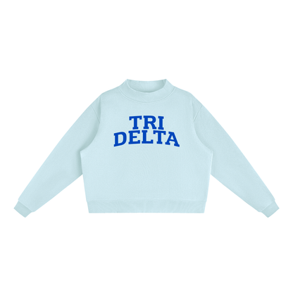 Tri Delta Mock Neck