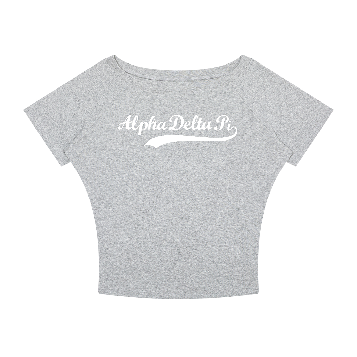 Alpha Delta Pi Off The Shoulder Tee