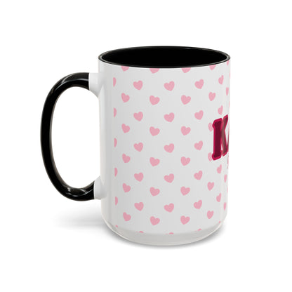 Kappa Delta Chi Personalized Heart Mug - Ivy Society