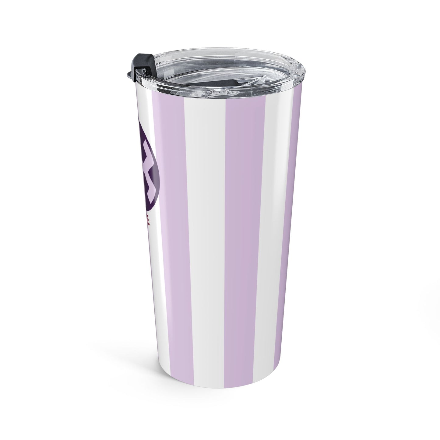 Sigma Kappa Personalized Striped Tumbler - Ivy Society