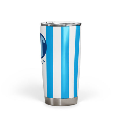 Kappa Kappa Gamma Personalized Stripe Tumbler