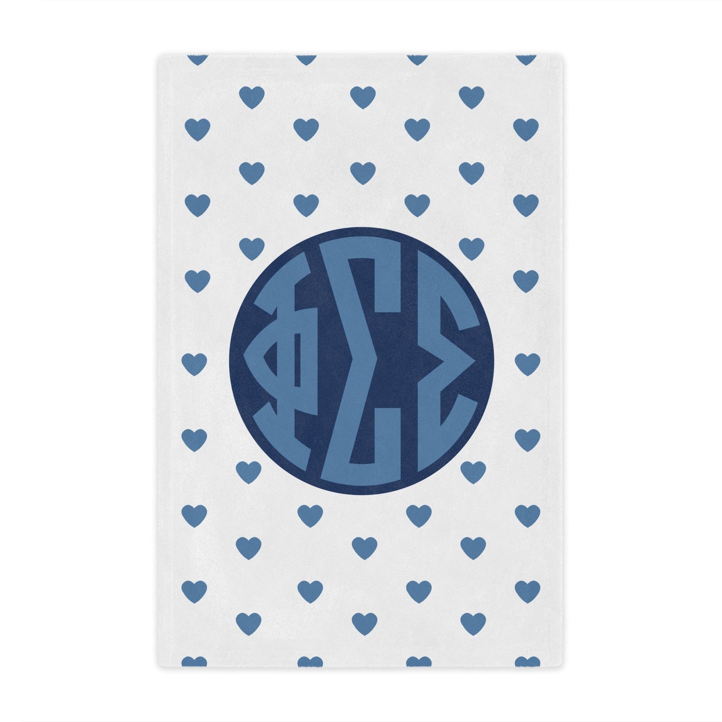 Phi Sigma Sigma Hearts Blanket - Ivy Society
