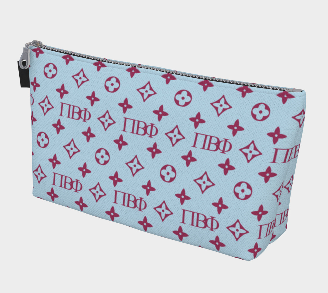 Pi Beta Phi Design Makeup Bag