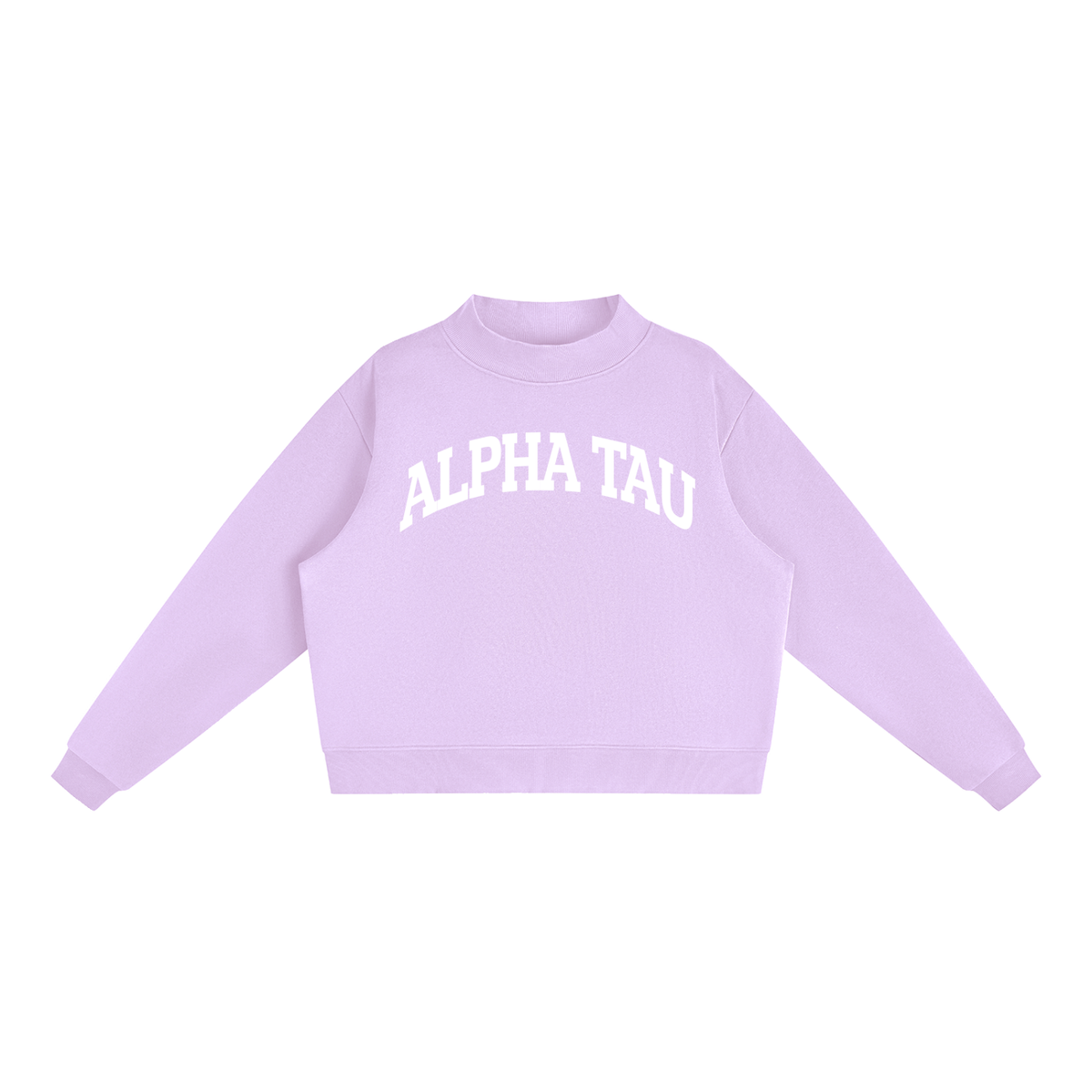 Alpha Sigma Tau Mockneck Sweatshirt
