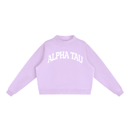 Alpha Sigma Tau Mockneck Sweatshirt