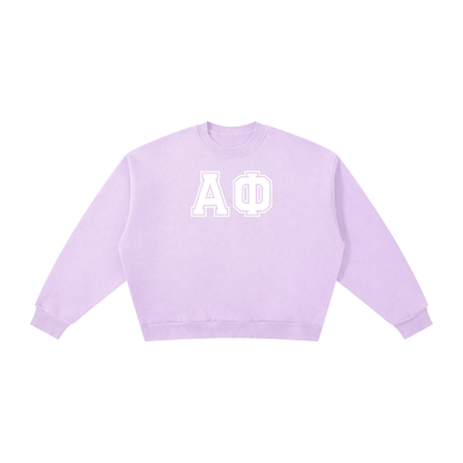 Alpha Phi Letters Sweatshirt