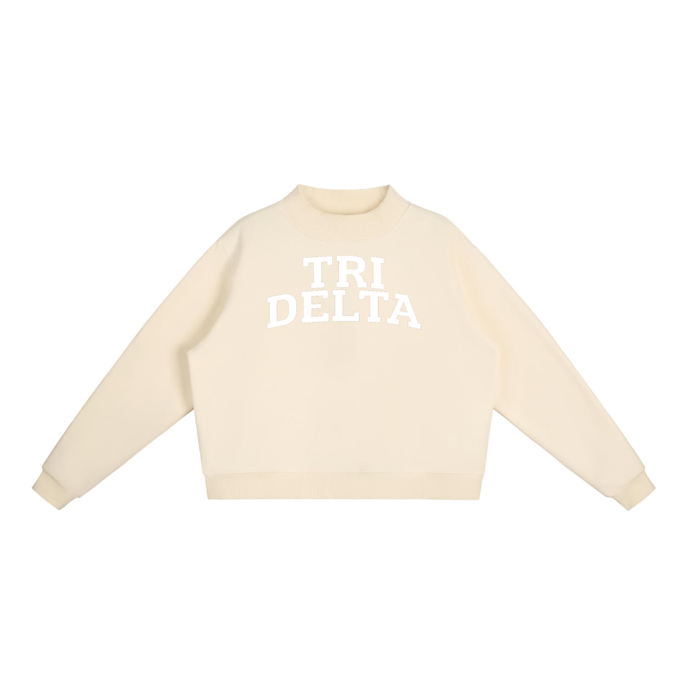 Tri Delta Mock Neck Sweatshirt - Ivy Society