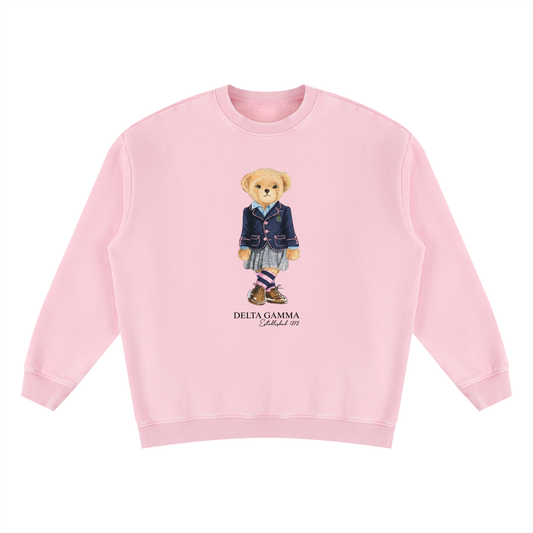 Delta Gamma Sorority Bear Vintage Wash Sweatshirt