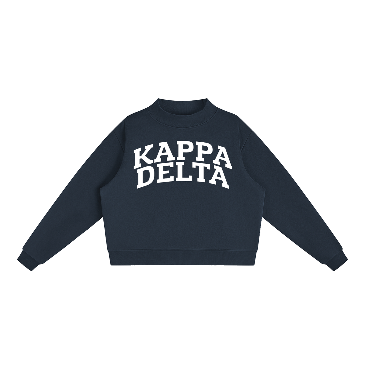 Kappa Delta Mock Neck Sweatshirt
