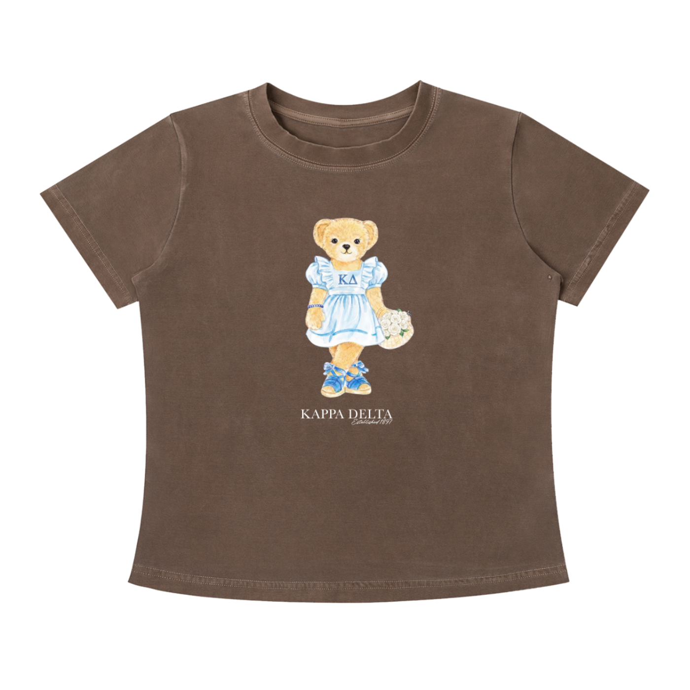 Kappa Delta Flower Bear T Shirt