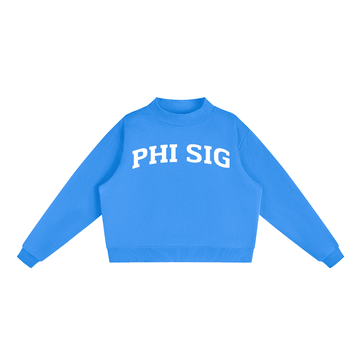 Phi Sigma Sigma Mock Neck Sweatshirt