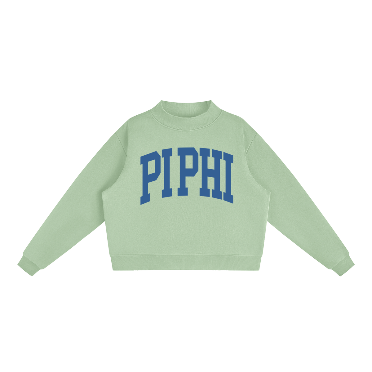 Pi Beta Phi Big Mock Neck Sweatshirt